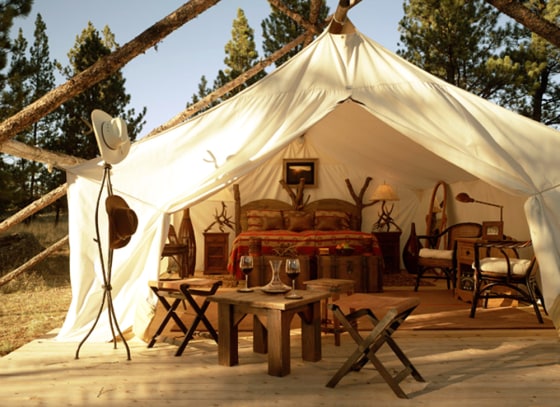 Paws Up Resort, Green Valley, Mont.